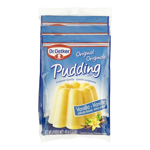 Dr Oetker - Vanilla Pudding Mix 3pk, 1 Each