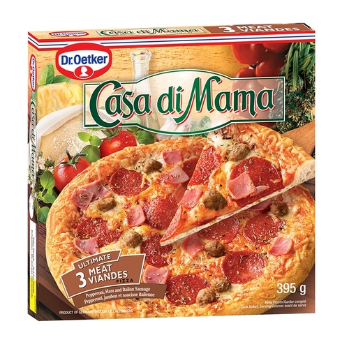 Dr Oetker - Casa Di Mama Pizza - 3 Meat 395g, 1 Each