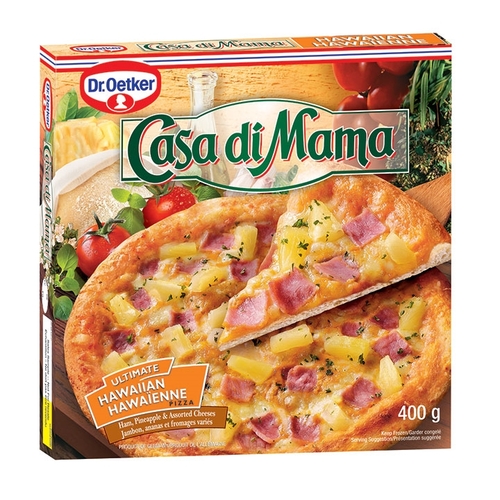 Dr Oetker - Casa Di Mama Pizza - Hawaiian 400g, 1 Each