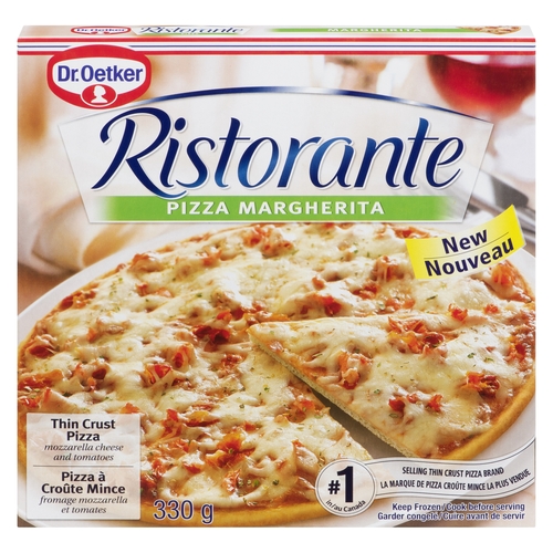 Dr Oetker - Ristorante Thin Crust Pizza - Margherita 330g, 1 Each