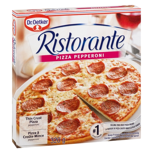 Dr Oetker - Ristorante Thin Crust Pizza - Pepperoni 320g, 1 Each