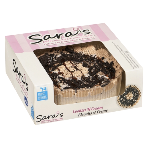 Sara's - Old Fashioned Ice Cream Cakes - Cookies N Cream 1.4l
