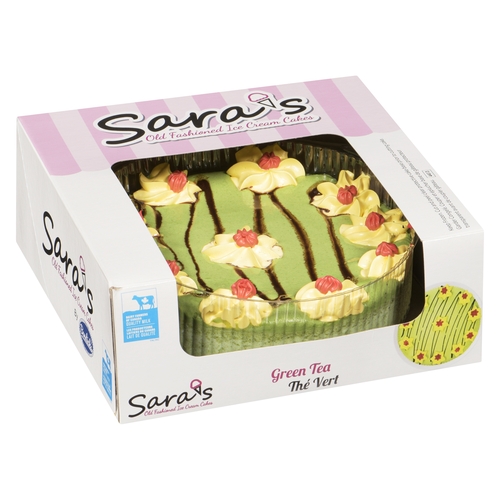 Sara's - Old Fashioned Ice Cream Cakes - Green Tea 1.4l, 1 Each