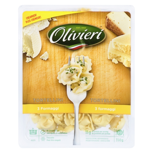 Olivieri - Tortellini - 3 Formaggi 350g