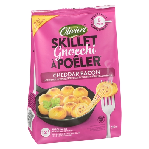 Olivieri - Skillet Gnocchi - Cheddar Bacon 280g