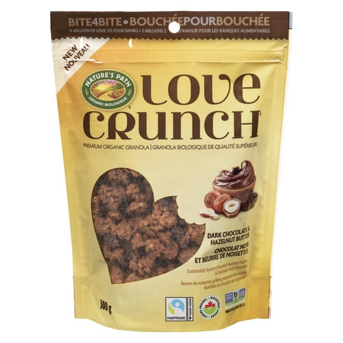 Nature's Path - Organic Love Crunch Premium Granola - Dark Chocolate & Hazelnut 300g, 1 Each