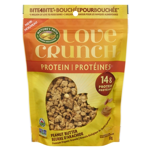 Nature's Path - Organic Love Crunch Premium Granola - Protein Peanut Butter 312g