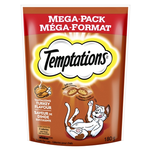 Whiskas - Temptations Treats For Cats - Tantalizing Turkey 180g, 1 Each