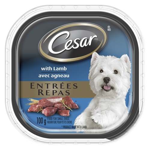 Cesar - Entrées Food For Small Dogs - With Lamb 100g, 1 Each