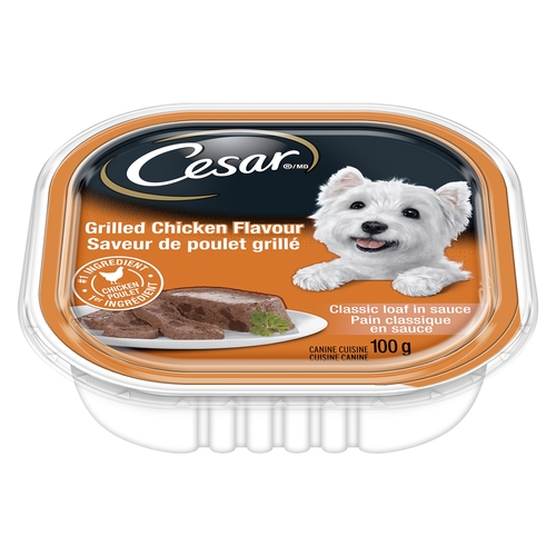 Cesar - Caine Cuisine - Grilled Chicken - Classic Loaf In Sauce 100g, 1 Each