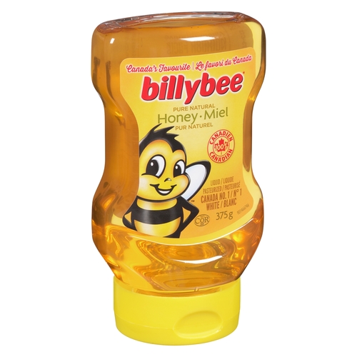 Billybee - Pure Natural Liquid Honey 375g, 1 Each