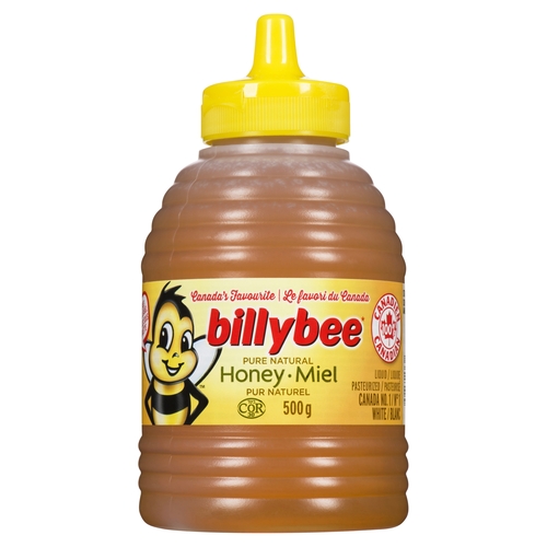 Billybee - Pure Natural Liquid Honey 500g, 1 Each