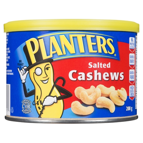 Planters - Cashews - Salted 200g, 1 Each