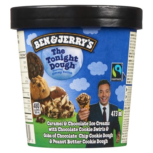 Ben & Jerry's - Ice Cream - The Tonight Dough 473ml, 1 Each