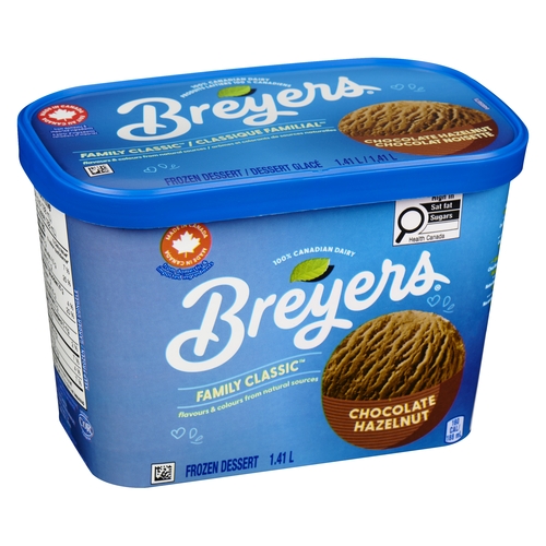 Breyers - Family Classic Frozen Dessert - Chocolate Hazelnut 1.41l