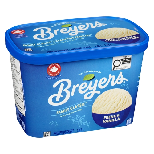 Breyers - Family Classic Frozen Dessert - French Vanilla 1.41l, 1 Each