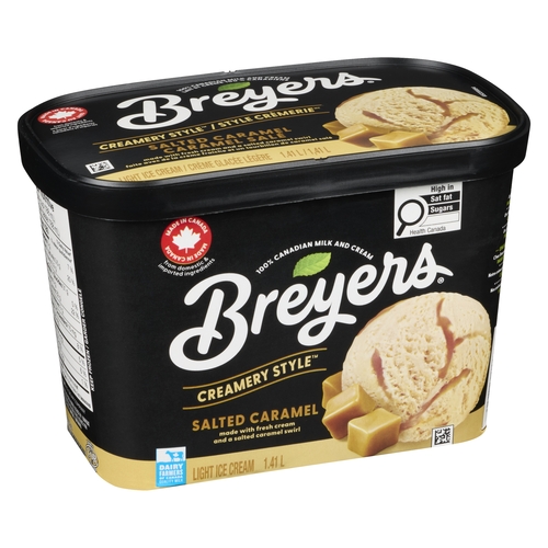 Breyers - Creamery Style Light Ice Cream - Salted Caramel 1.41l, 1 Each