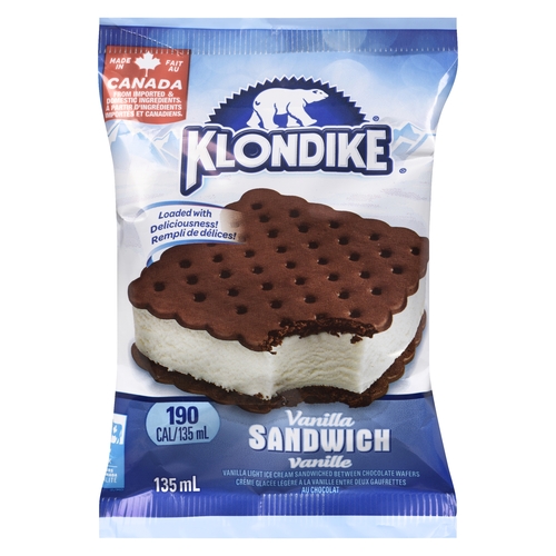 Klondike - Vanilla Sandwich 135ml, 1 Each