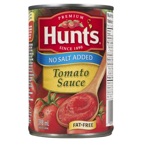 Hunt's - Tomato Sauce - No Salt Added 398ml, 1 Each