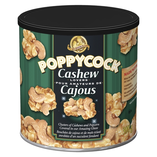 Poppycock - Cashew Lovers 300g, 1 Each