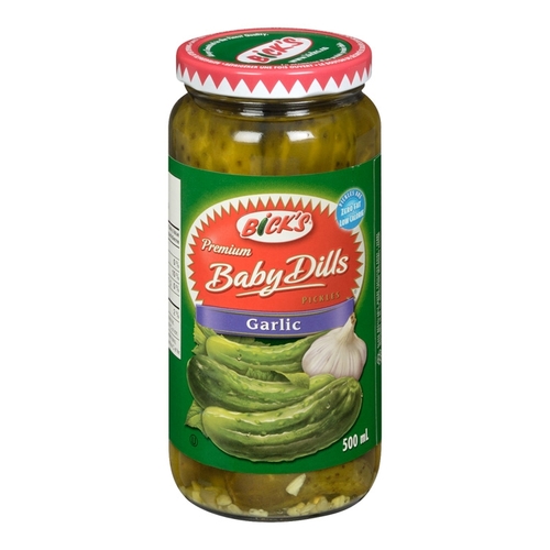 Bick's - Premium Baby Dills Pickles - Garlic 500ml