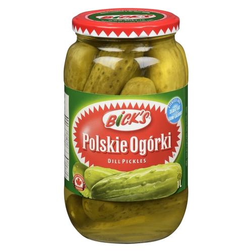 Bick's - Dill Pickles - Polskie Ogorki 1l, 1 Each