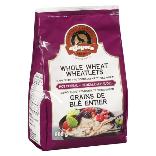 Coyote Whole Wheat Wheatlets Hot Cereal 900g, 1 Each