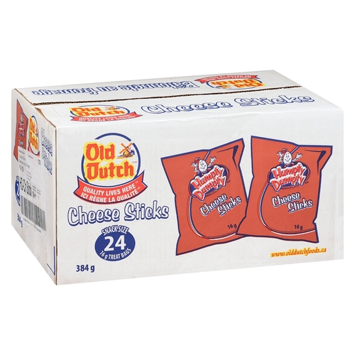 Old Dutch - Humpty Dumpty Cheese Sticks - Snack Size Treat Bags 24/16g, 1 Each
