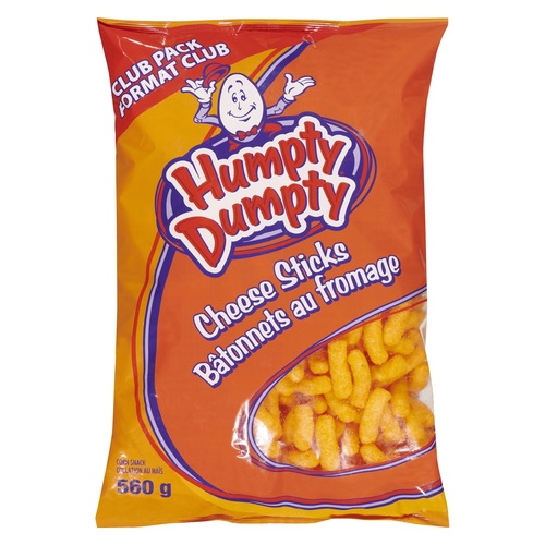 Old Dutch - Humpty Dumpty Corn Snack Cheese Sticks Club Pack 560g, 1 Each