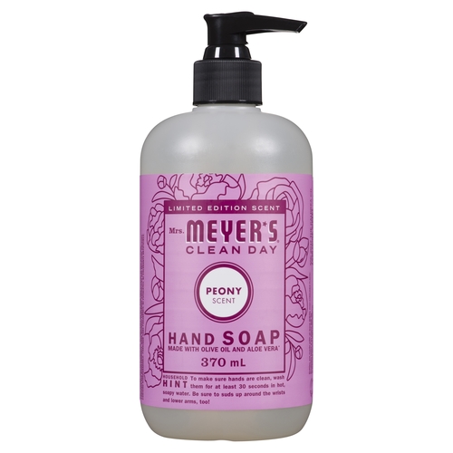 Mrs. Meyer's - Clean Day Hand Soap - Peony Scent Limited Edition 370ml, 1 Each