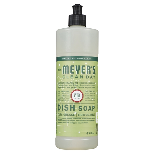 Mrs. Meyer's Clean Day - Dish Soap - Iowa Pine 473ml, 1 Each