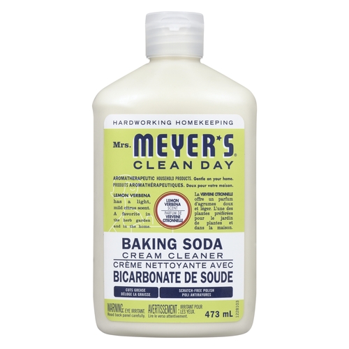 Mrs. Meyer's - Clean Day Baking Soda Cream Cleaner - Lemon Verbena Scent 473ml, 1 Each