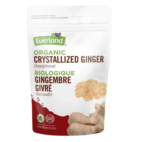 Everland - Organic Crystallized Ginger 227g, 1 Each