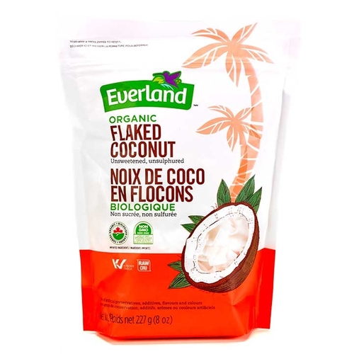 Everland - Organic Flaked Coconut - Unsweetened 227g