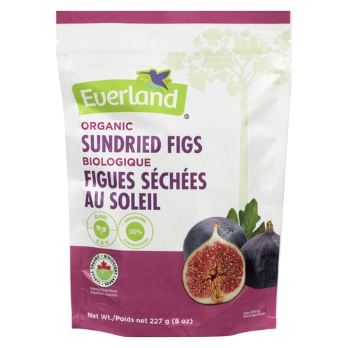 Everland - Organic Sundried Figs 227g, 1 Each