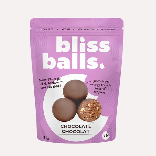 Bliss Balls - Chocolate 6's 150g, 1 Each