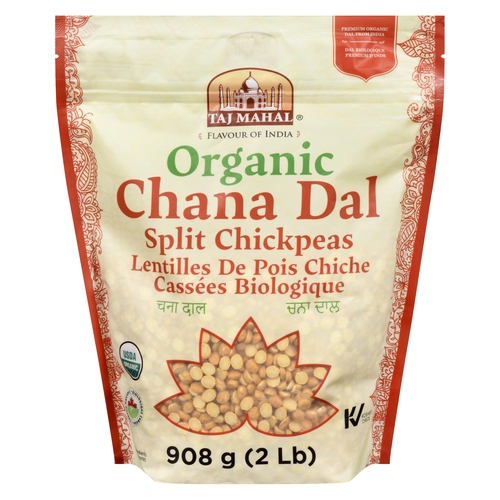 Taj Mahal - Organic Chana Dal Split Chickpeas 908g, 1 Each