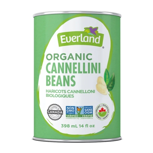 Everland - Organic Cannellini Beans 398ml, 1 Each