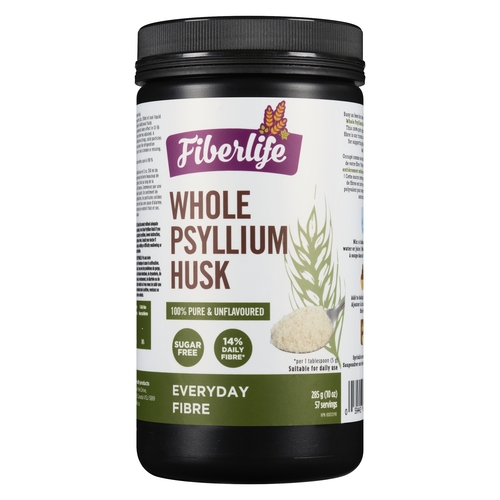 Fiberlife - Psyllium Husk - Whole 285g
