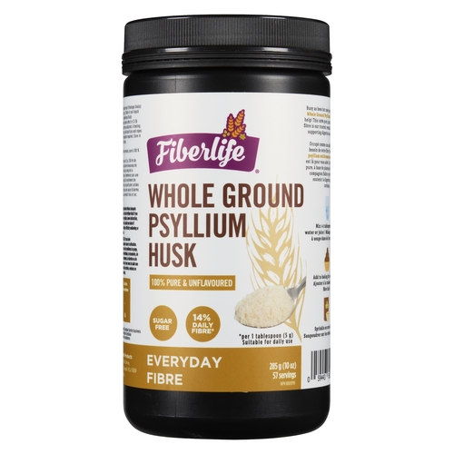 Fiberlife - Psyllium Husk - Ground 285g, 1 Each