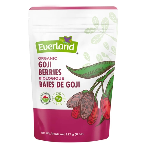 Everland - Organic Goji Berries 227g, 1 Each