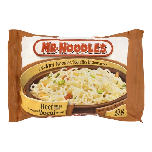 Mr. Noodles - Instant Noodles - Beef 85g, 1 Each