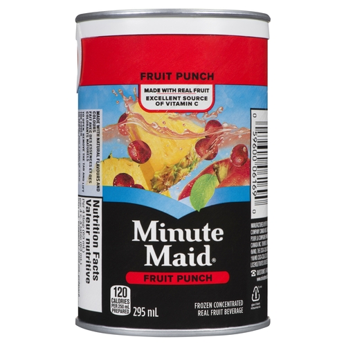 Minute Maid - Frozen Concentrated Real Fruit Beverage - Fruit Punch 295ml, 1 Each