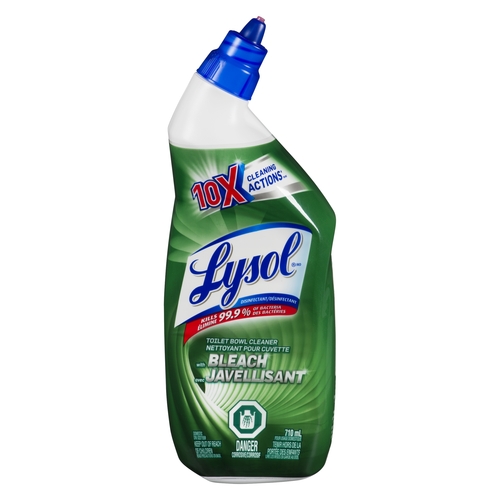 Lysol - Toilet Bowl Cleaner Disinfectant with Bleach 710ml, 1 Each