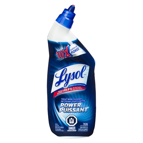 Lysol - Toilet Bowl Cleaner Disinfectant - Power 710ml, 1 Each