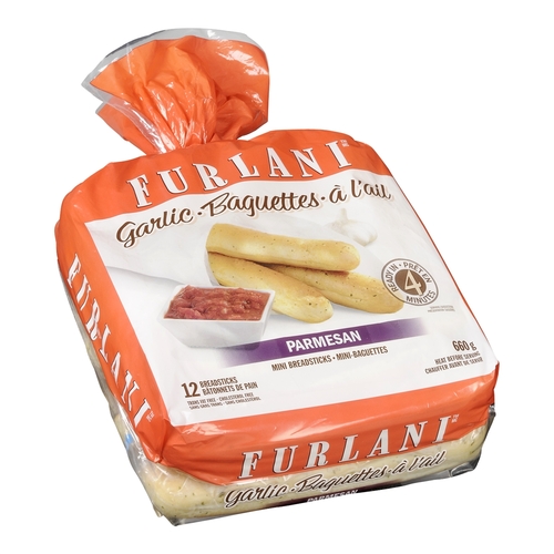 Furlani Breadsticks - Garlic Parm 12's 660g, 1 Each