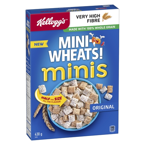 Kellogg's - Cereal - Mini Wheats! - Original - Minis 430g