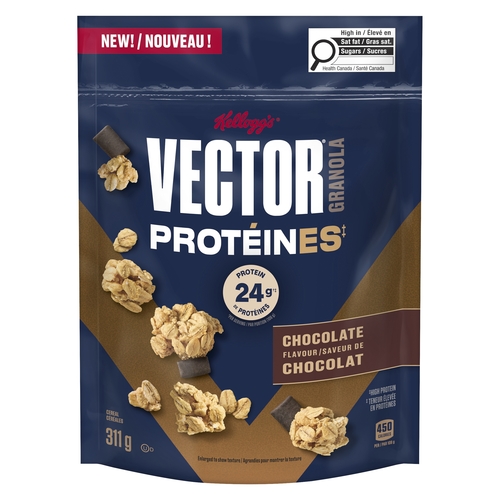 Kellogg's - Cereal - Vector Granola High Protein - Chocolate 311g