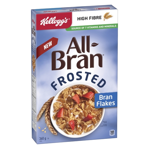 Kellogg's - Cereal - Frosted All-Bran Flakes 360g