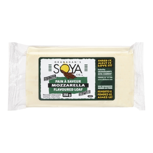 Okanagan's Soya Co. Mozzarella Flavoured Loaf 250g, 1 Each